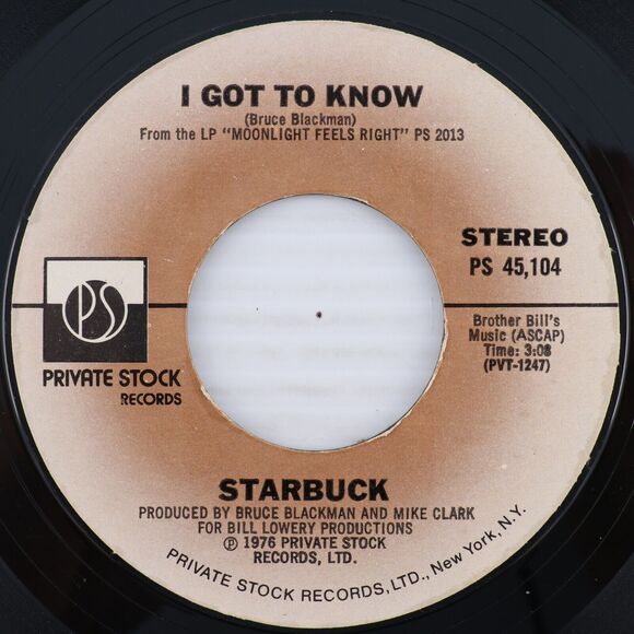 Starbuck – I Got To Know / The Slower You Go - 45 rpm 7" Single Record PS 45,104 - Picture 2 of 15